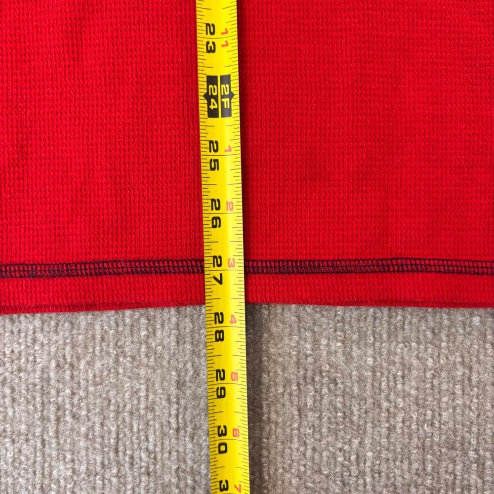 Polo Ralph Lauren Sleepwear USA Flag Red Thermal LS Shirt Men's Size Large - Picture 6 of 6